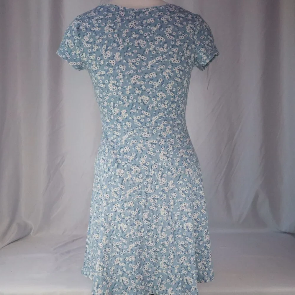 SO T-shirt Dress Girls Size XL (14/16) Cap Sleeve Flare Skirt